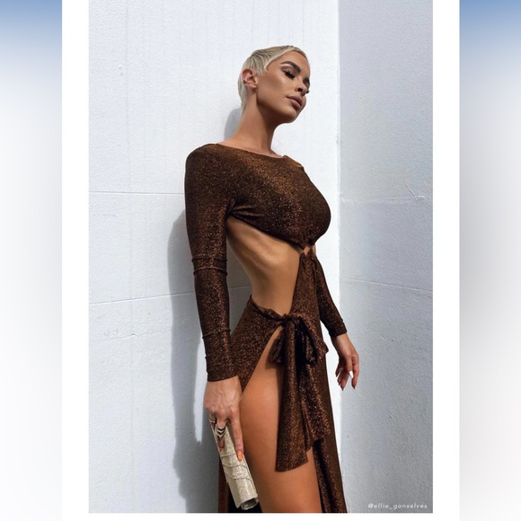 Meshki Dresses & Skirts - MESHKI Christina open back maxi dress